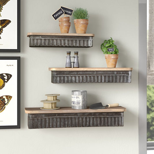 3 Piece Floating Shelf